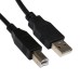 USB Cable AM-BM 10ft / 3m BLACK