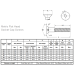 M3x6 Stainless Hex Bolt